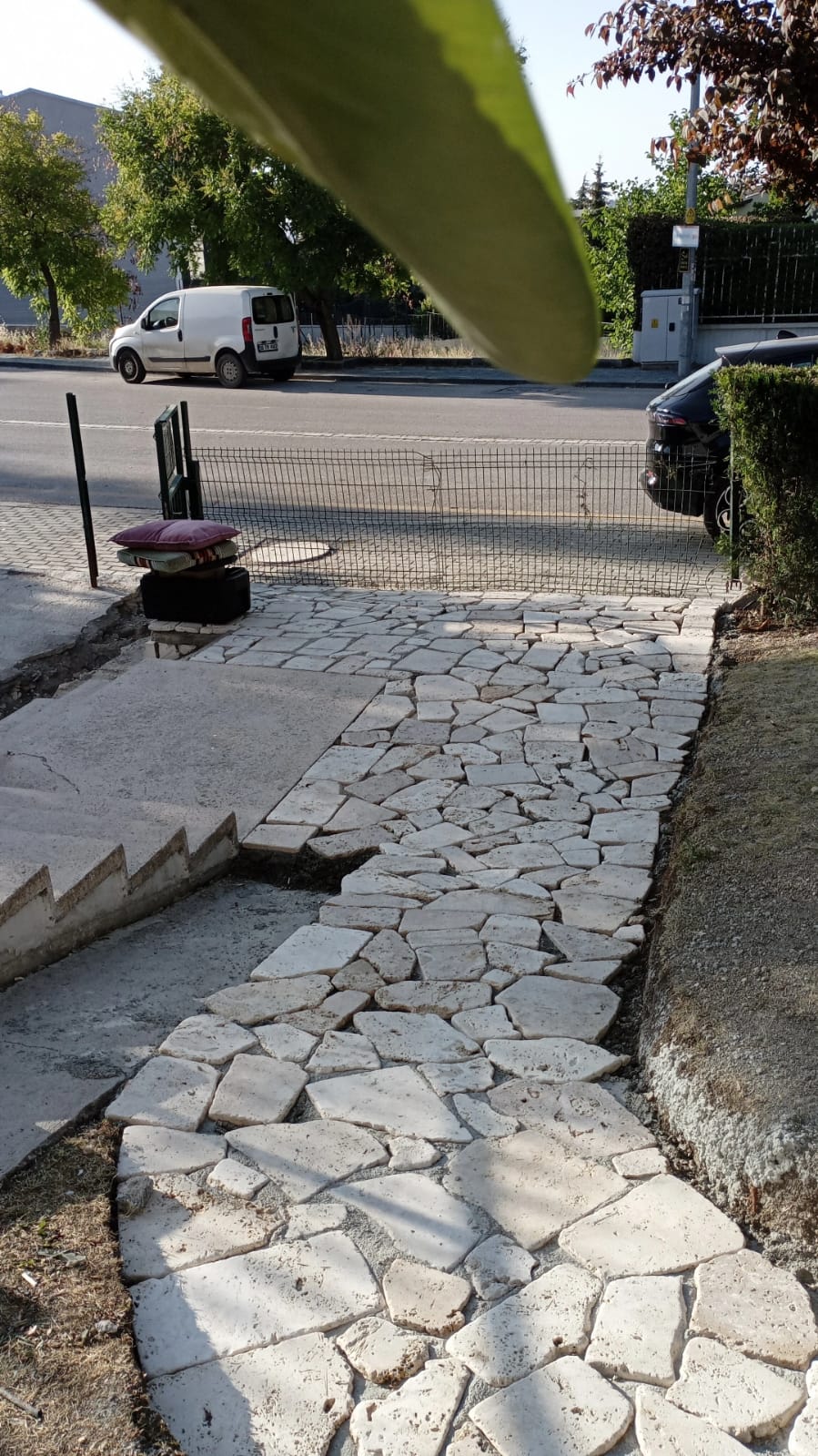 Yürüyüş yolu detayı